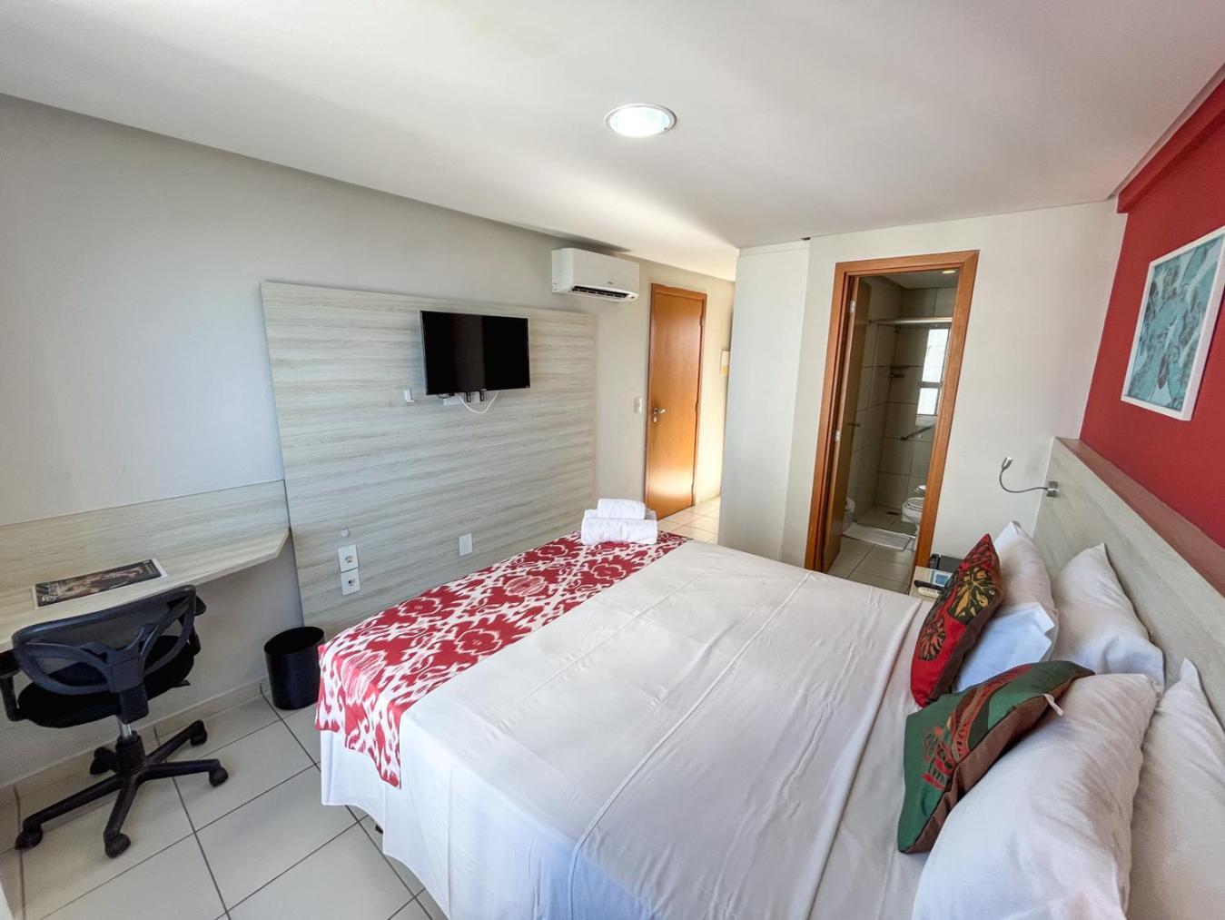 Ponta Negra Flats Confort Accommodations Vista Para O Mar Натал Екстериор снимка