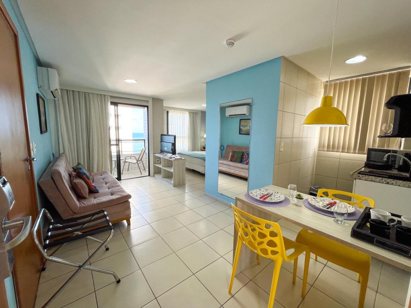 Ponta Negra Flats Confort Accommodations Vista Para O Mar Натал Екстериор снимка