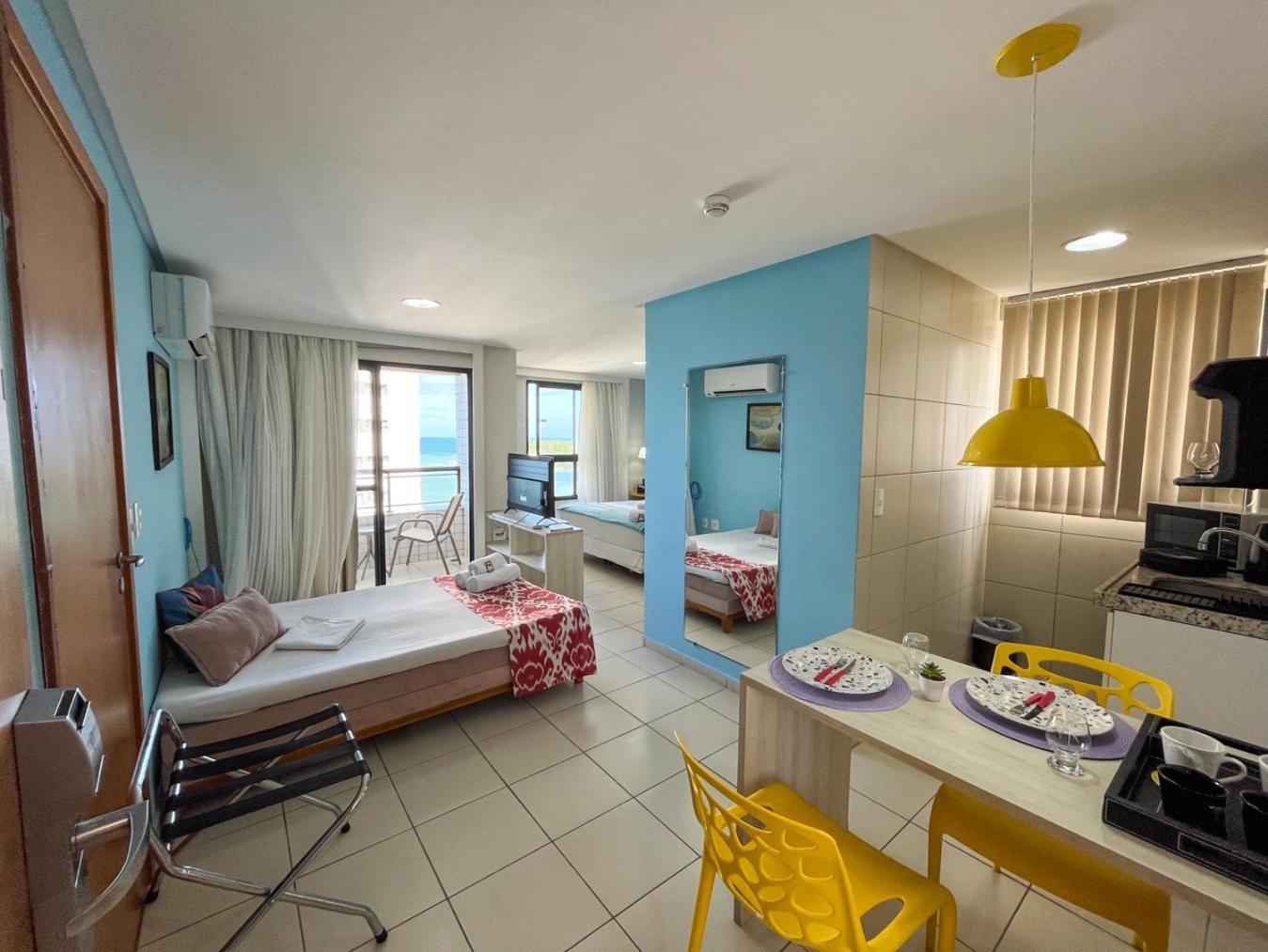 Ponta Negra Flats Confort Accommodations Vista Para O Mar Натал Екстериор снимка