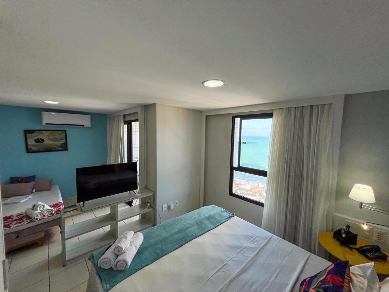Ponta Negra Flats Confort Accommodations Vista Para O Mar Натал Екстериор снимка